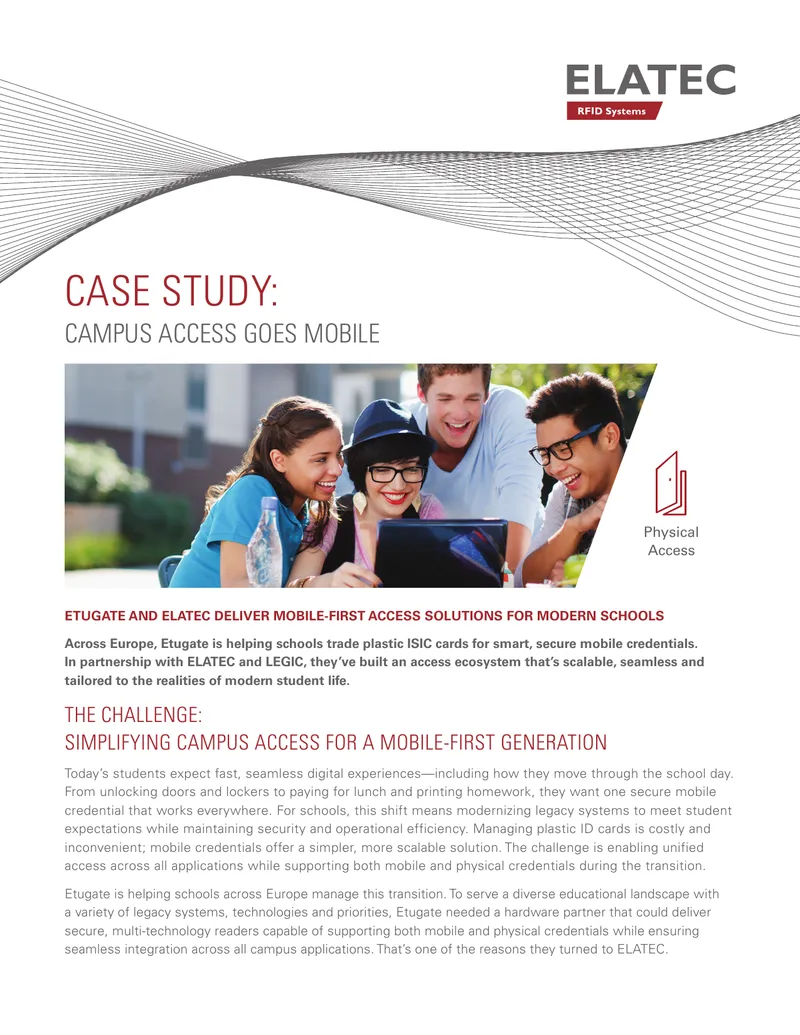 Mobile Access Solutions for Educational Institutions