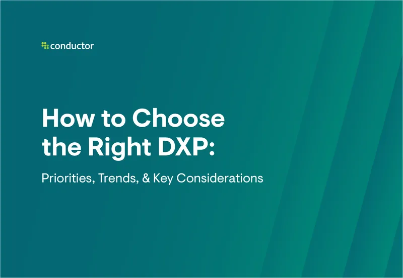 How to Choose the Right Digital Experience Platform