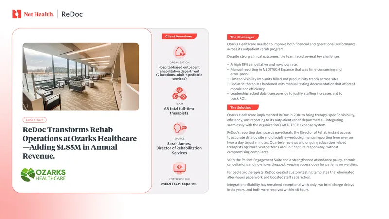 ReDoc Implementation Case Study at Ozarks Healthcare