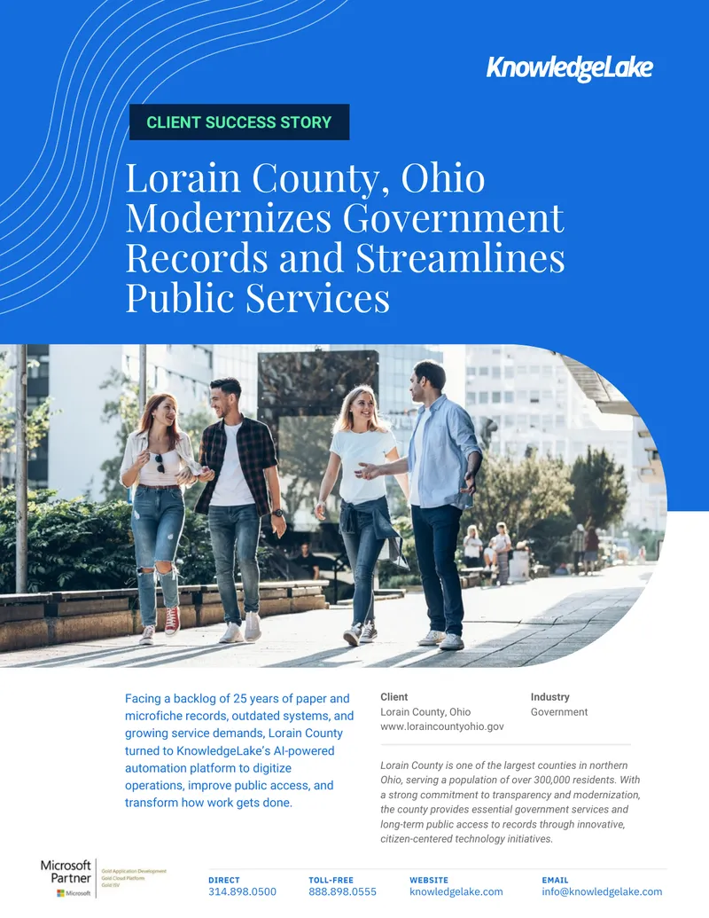 Lorain County Digital Transformation Case Study