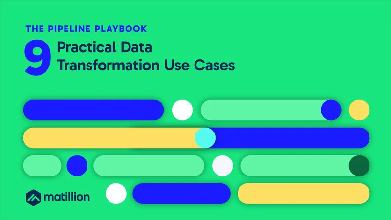 Pipeline Playbook for Data Transformation Use Cases