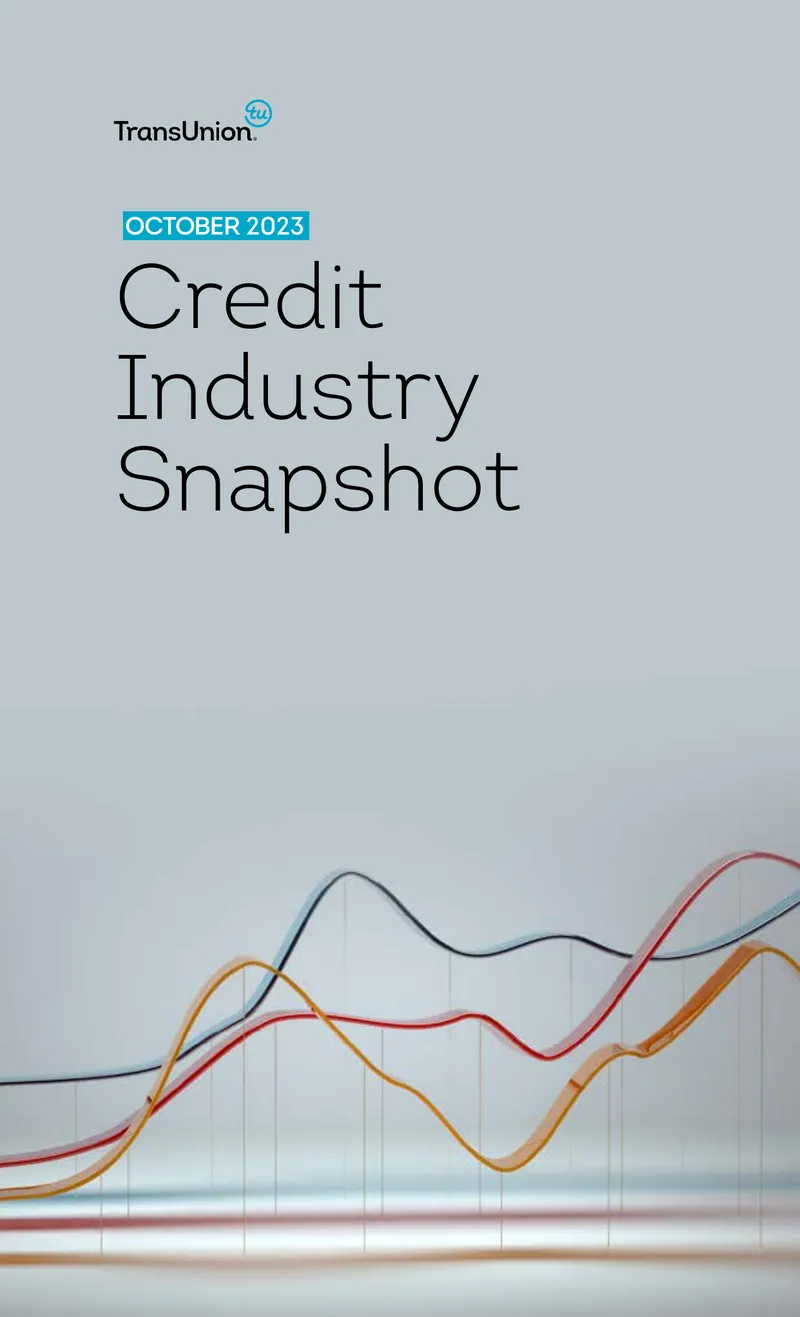 October 2023 Credit Industry Snapshot Report