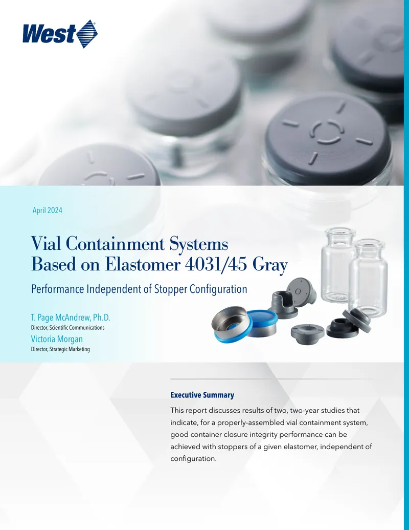 Performance Evaluation of Vial Containment Systems