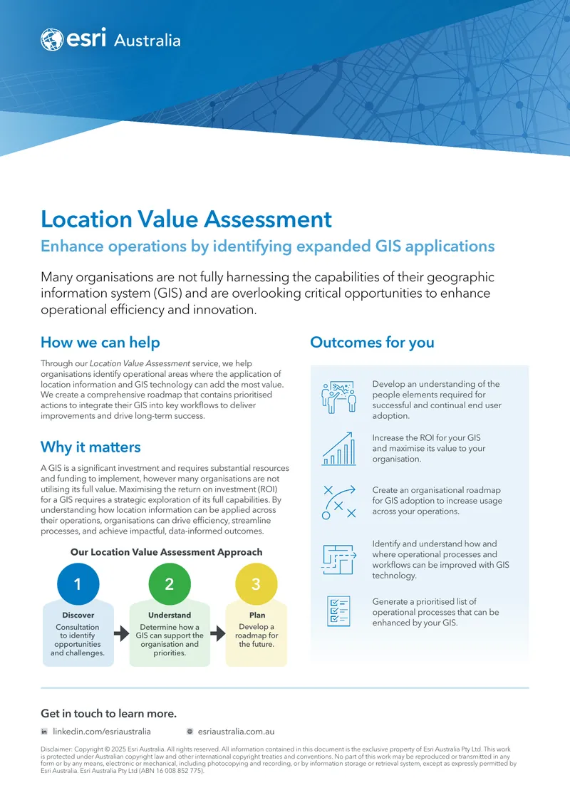 Location Value Assessment Service Overview