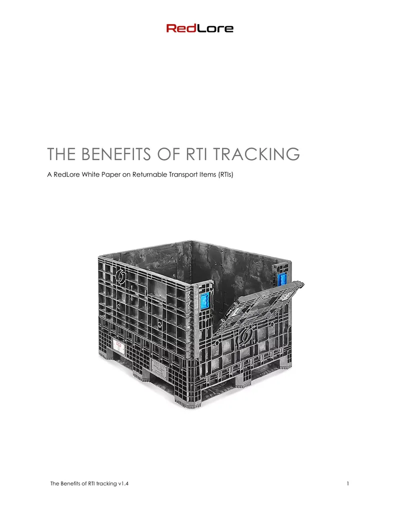 Benefits of Real Time Location Systems for RTIs