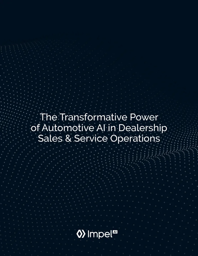 Automotive AI Impact on Dealership Sales and Service Operations