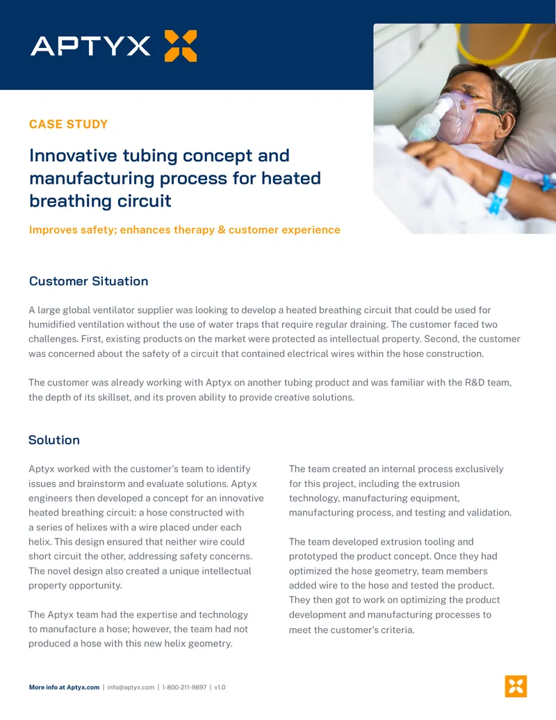 Heated Breathing Circuit Case Study