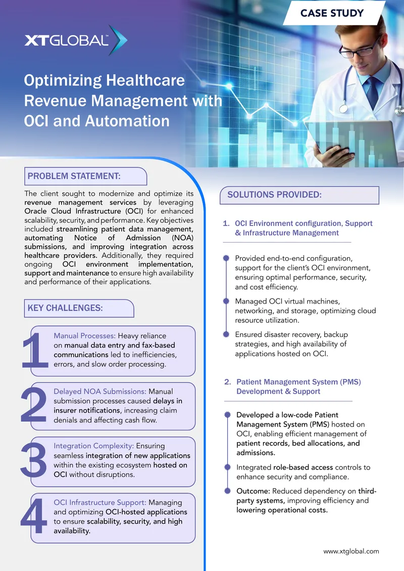 Optimizing Healthcare Revenue Management with OCI and Automation