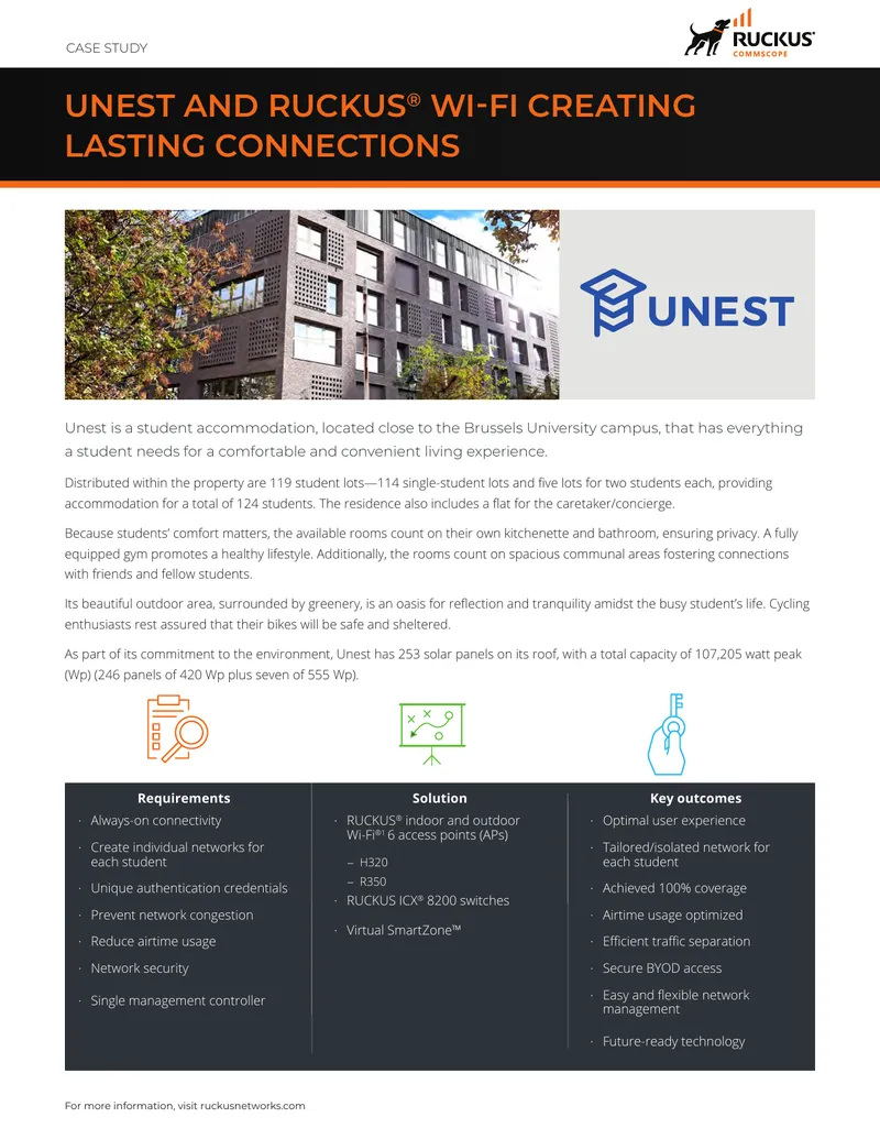 Student Accommodation Wi-Fi Network Implementation Case Study preview page 1