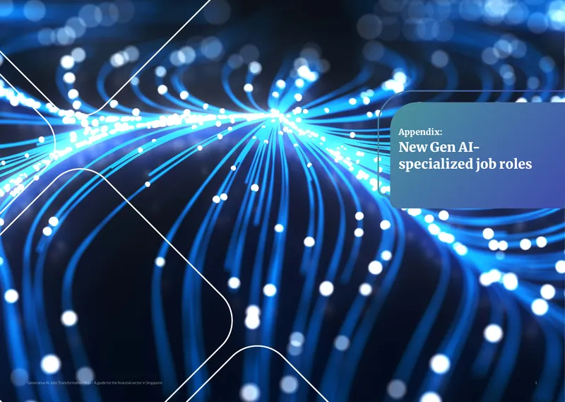 Generative AI Jobs Transformation Map for Financial Sector