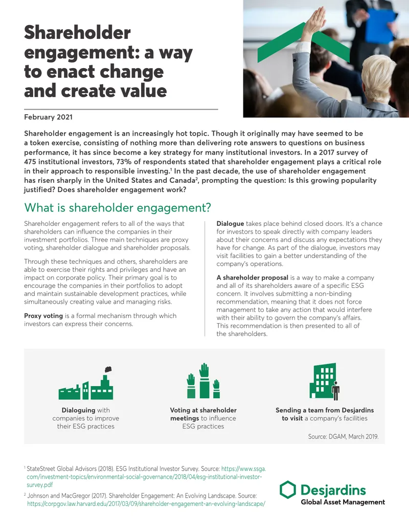 Shareholder Engagement Strategies for Value Creation