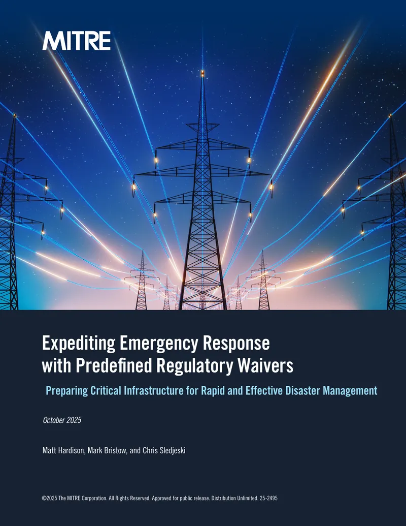 Expediting Emergency Response with Regulatory Waivers