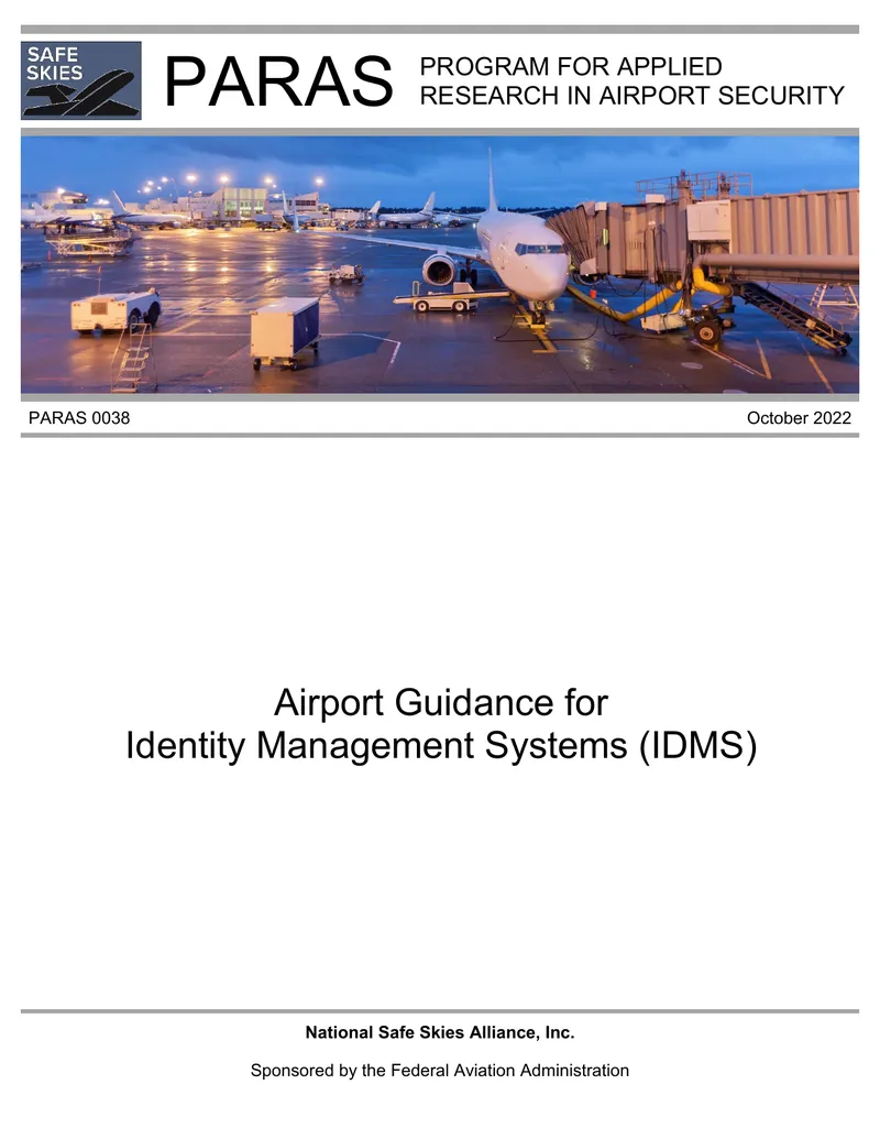 Airport Guidance for Identity Management Systems