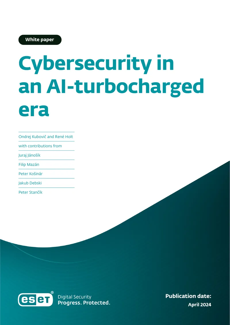 Cybersecurity in an AI-Turbocharged Era
