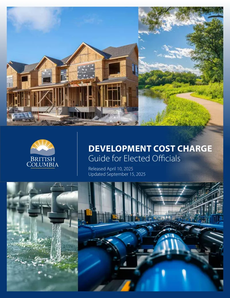 Development Cost Charge Guide for Elected Officials