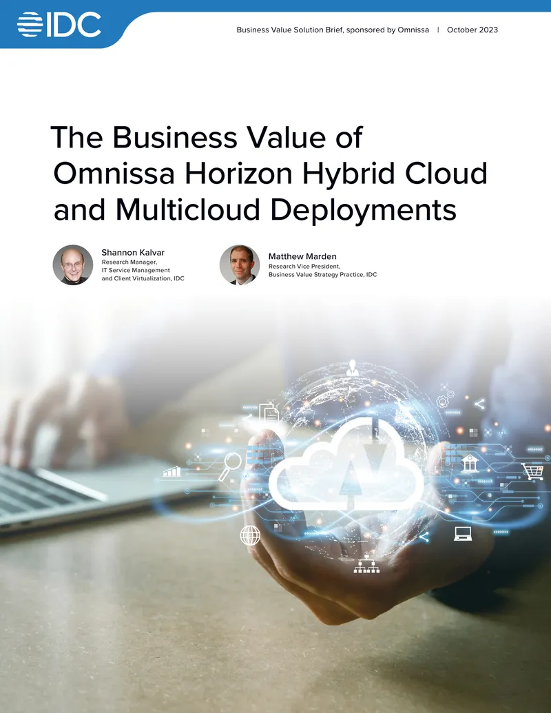 Business Value of Omnissa Horizon Hybrid Cloud Deployments