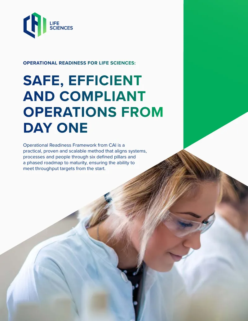 Operational Readiness Framework for Life Sciences