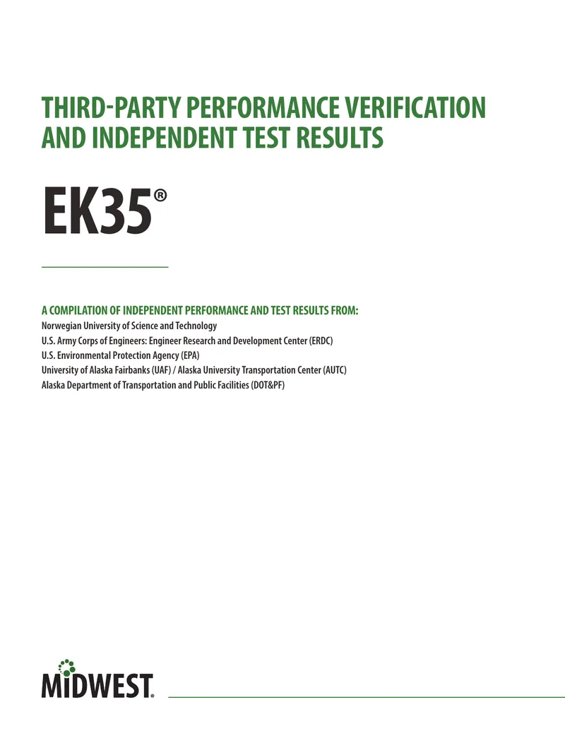 Independent Performance Verification of EK35® Dust Control