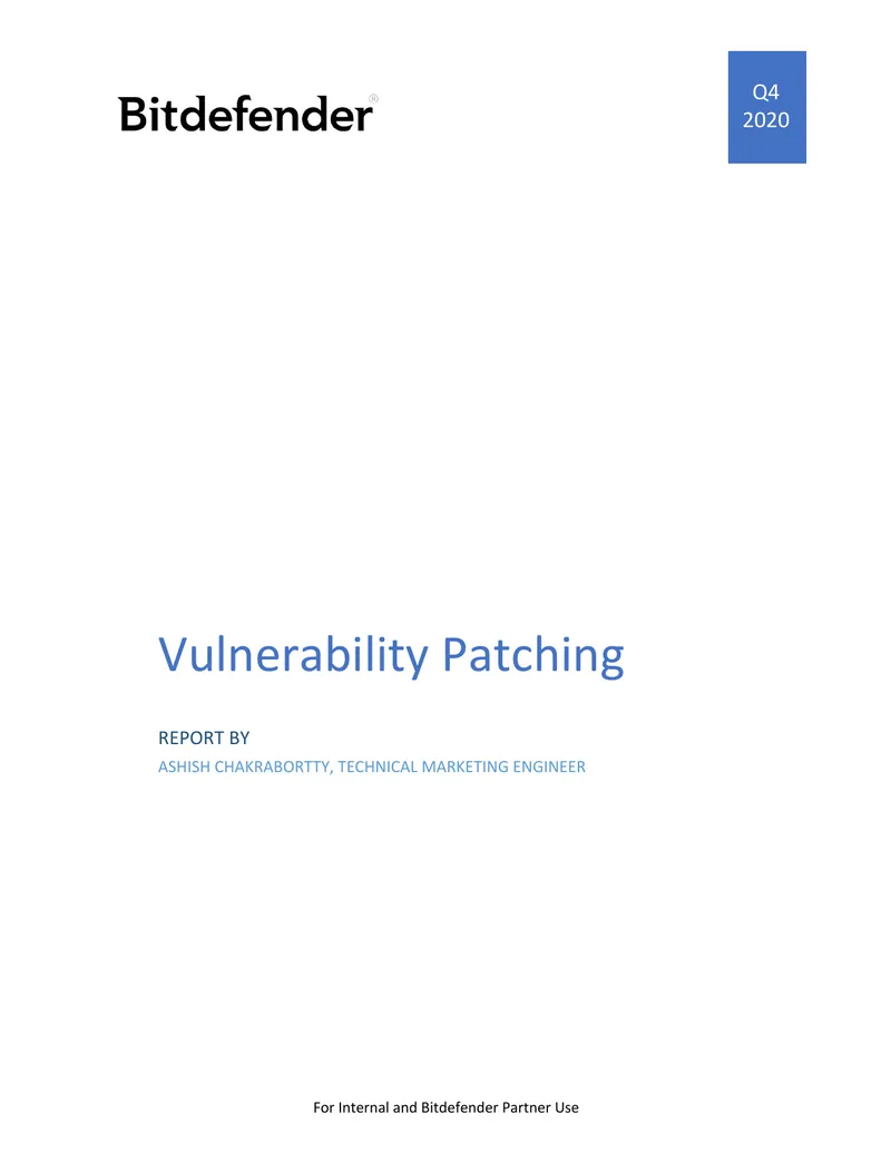 Vulnerability Patching Process and Best Practices