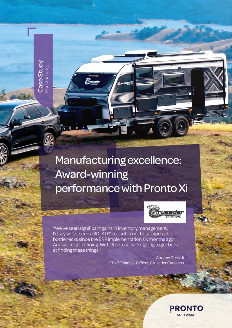 Crusader Caravans ERP Implementation Case Study