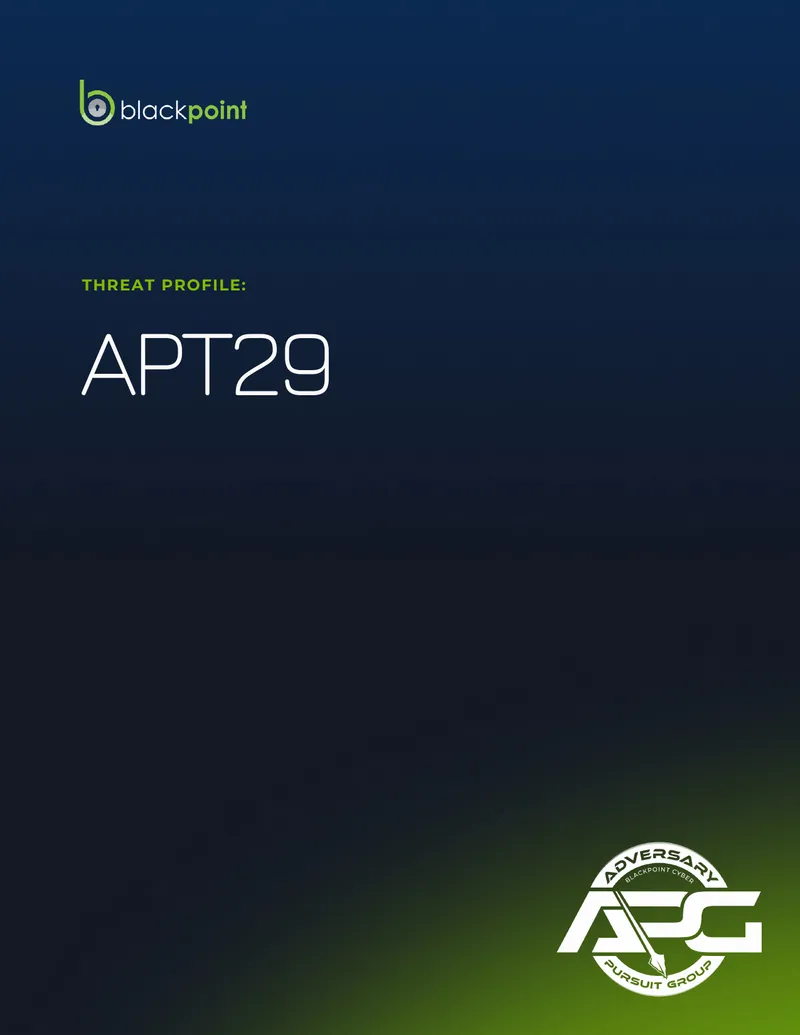 APT29 Threat Profile Overview