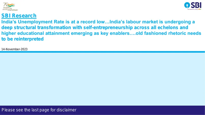 Analysis of India's Unemployment Rate Trends