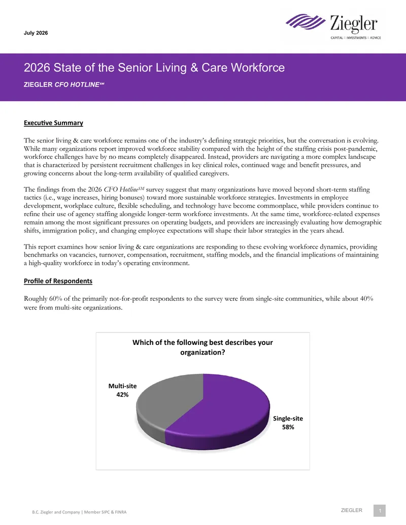 2026 State of the Senior Living and Care Workforce Report
