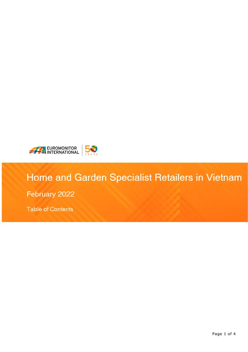 Retailing Trends and Forecasts in Vietnam