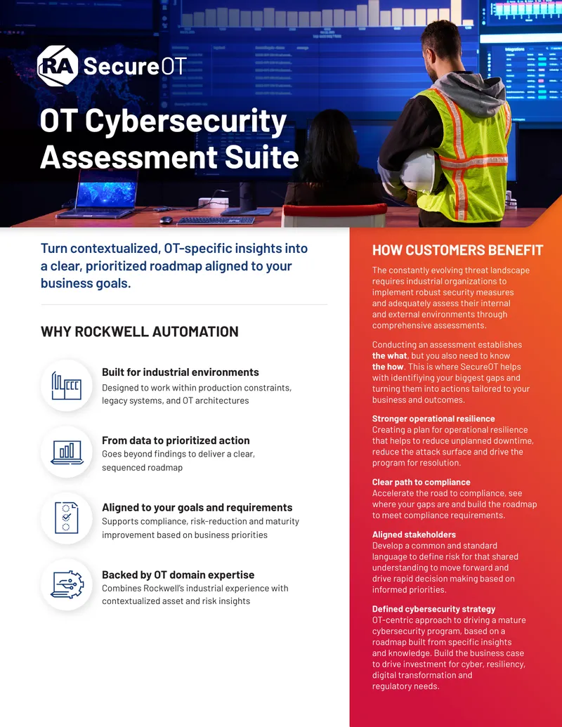 OT Cybersecurity Assessment Suite Overview