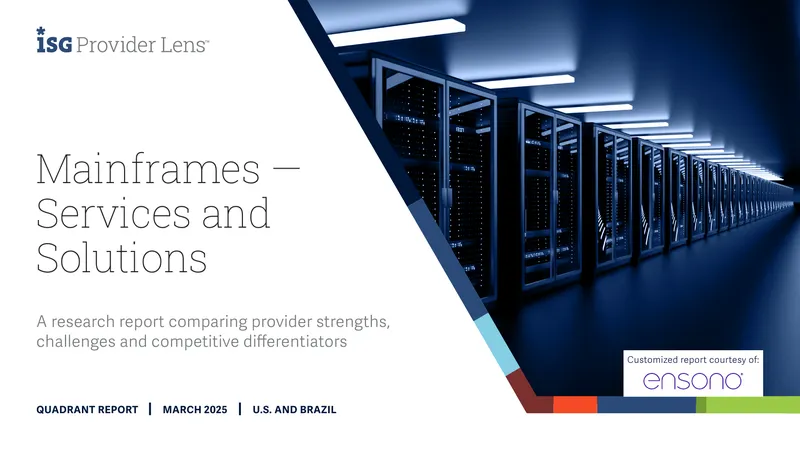 Mainframes Services and Solutions Quadrant Report March 2025