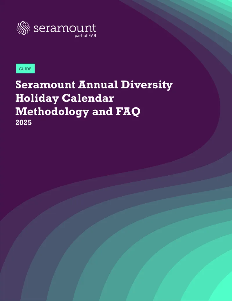 Seramount Annual Diversity Holiday Calendar Methodology