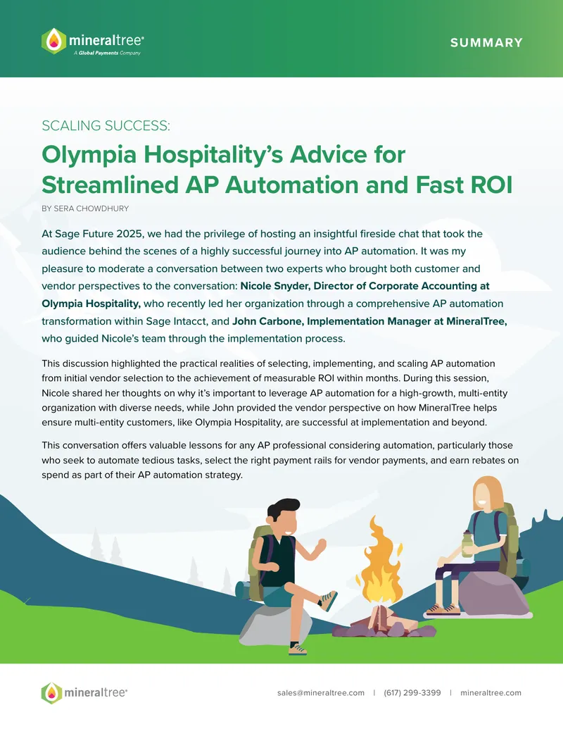 Olympia Hospitality's AP Automation Implementation Insights