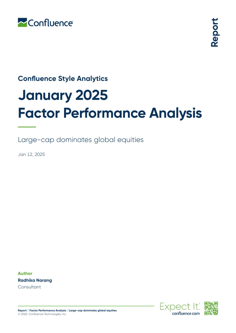 Factor Performance Analysis for Global Equities