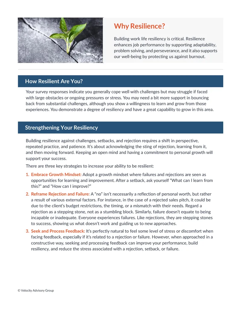 Strategies for Building Resilience in the Workplace
