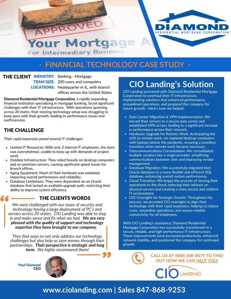IT Infrastructure Overhaul Case Study