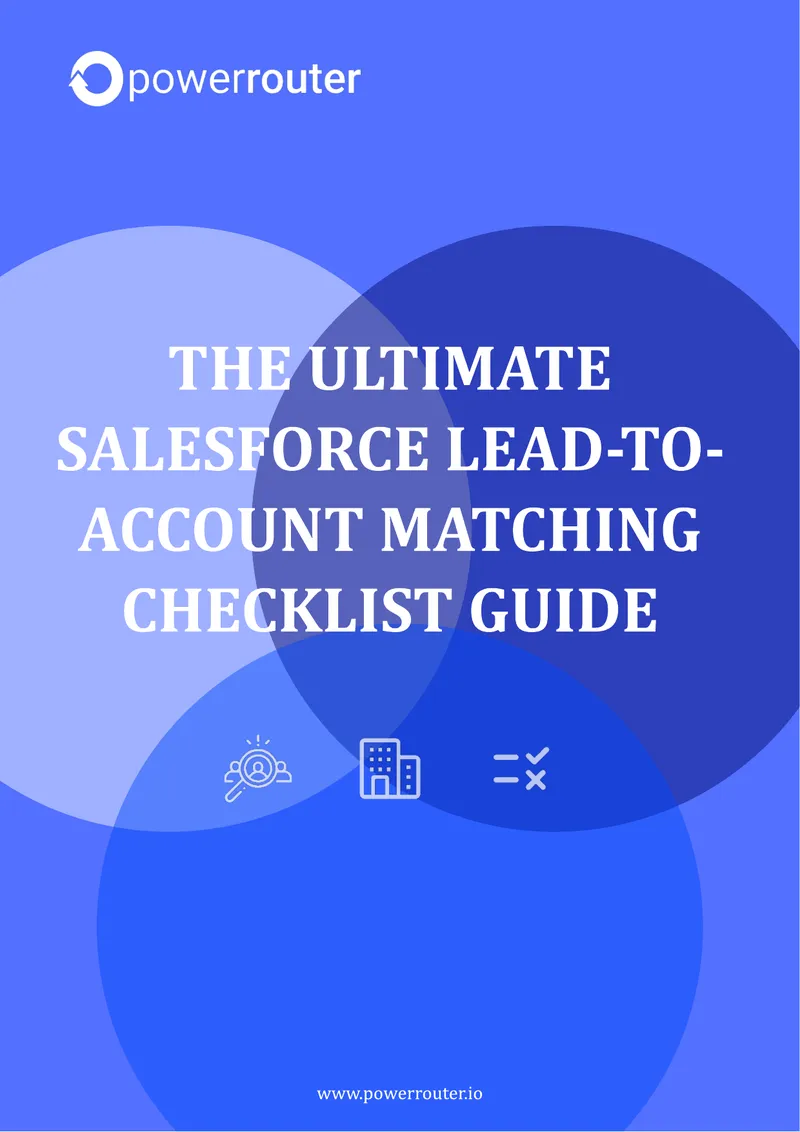 Salesforce Lead-to-Account Matching Checklist Guide