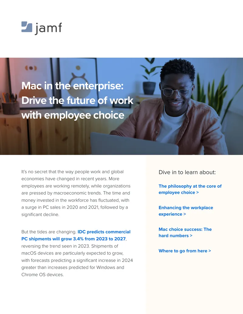 Mac Adoption in the Enterprise Workforce