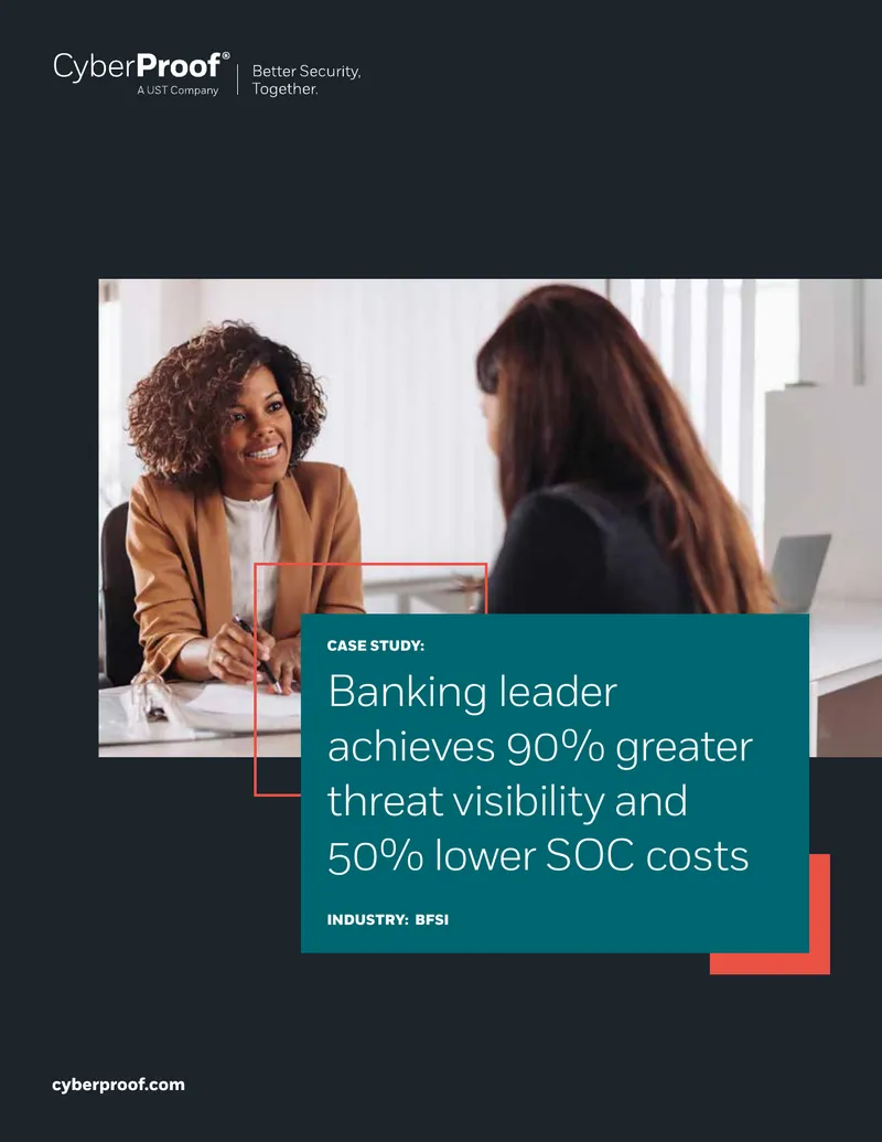 Case Study on Banking Cybersecurity Enhancement