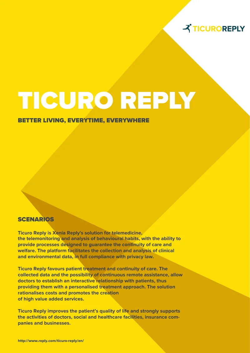 Ticuro Reply Telemedicine Solution Overview