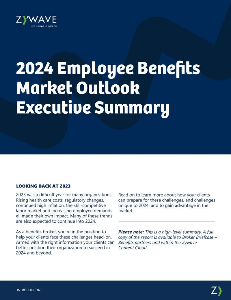 2024 Employee Benefits Market Outlook