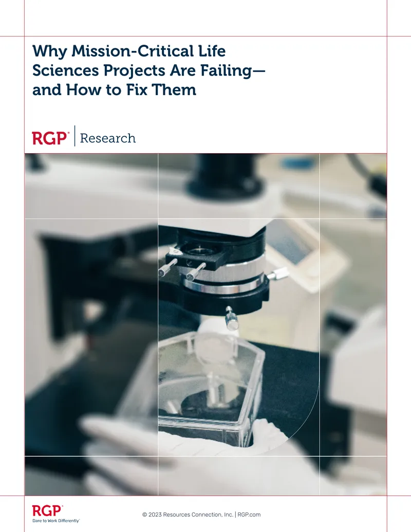 Addressing Failures in Life Sciences Projects