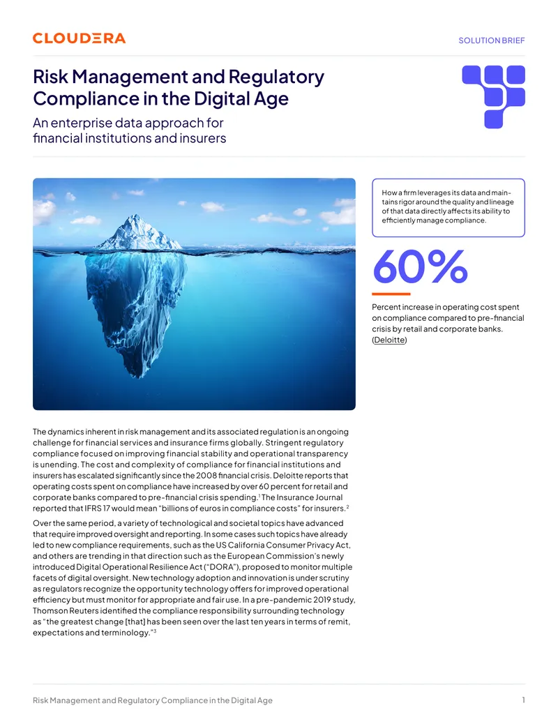 Risk Management and Regulatory Compliance in the Digital Age