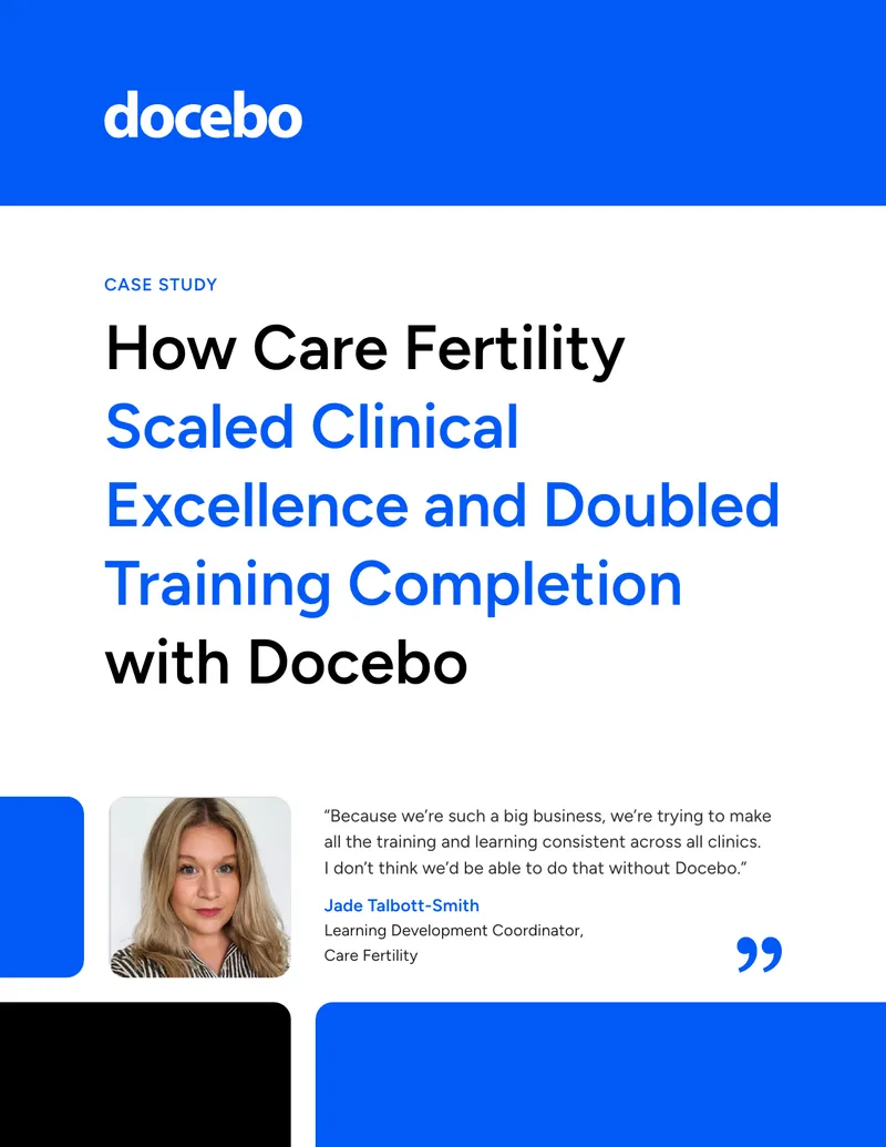 Care Fertility Case Study on Training Improvement
