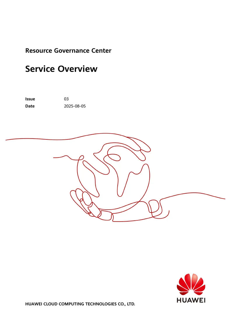 Resource Governance Center Service Overview