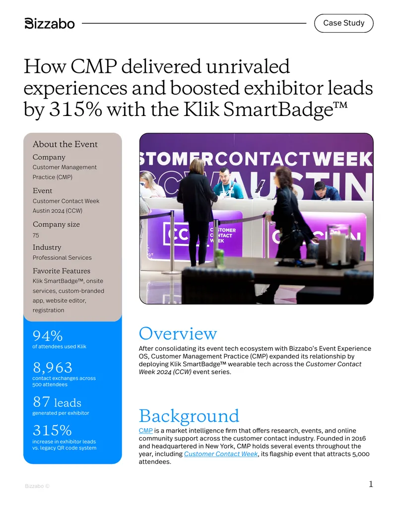 Case Study on CMP's Event Technology Transformation