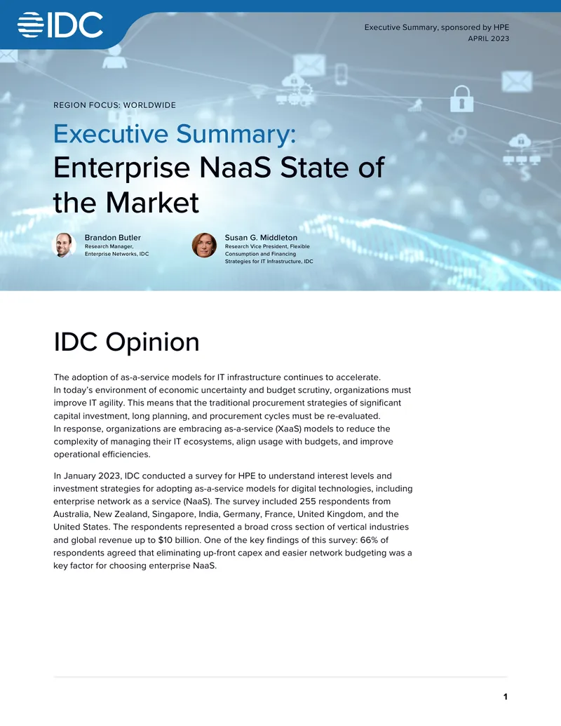 Enterprise NaaS Market Analysis and Trends