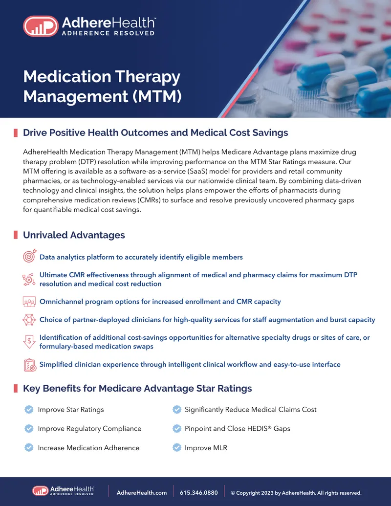 Medication Therapy Management Solution Overview