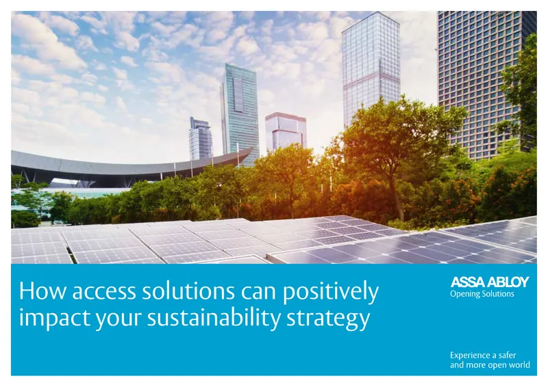 Access Solutions and Sustainability Strategy Impact