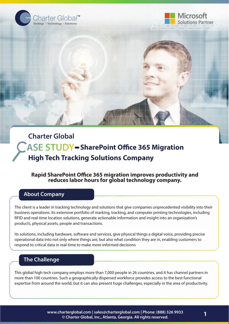 SharePoint Office 365 Migration Case Study