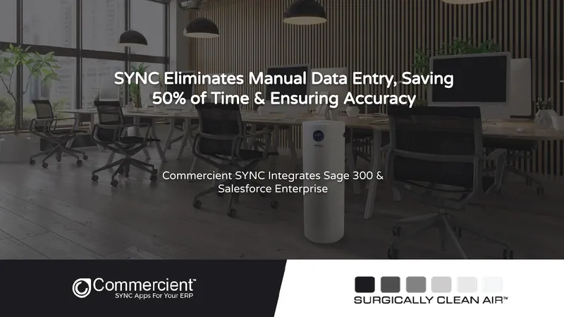 Commercient SYNC Integration for Sage 300 and Salesforce
